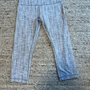 Lululemon Wunder Under Crop High Rise Legging